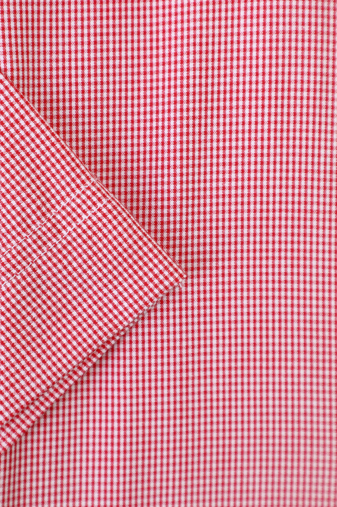 Red Houndstooth Formal Shirt (Half Sleeves) - Image 3