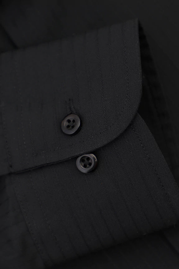 Black Stripe Formal Shirt - Image 3