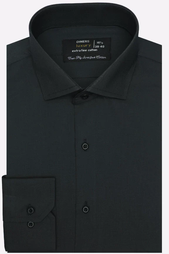 Charcoal Dobby Formal Shirt