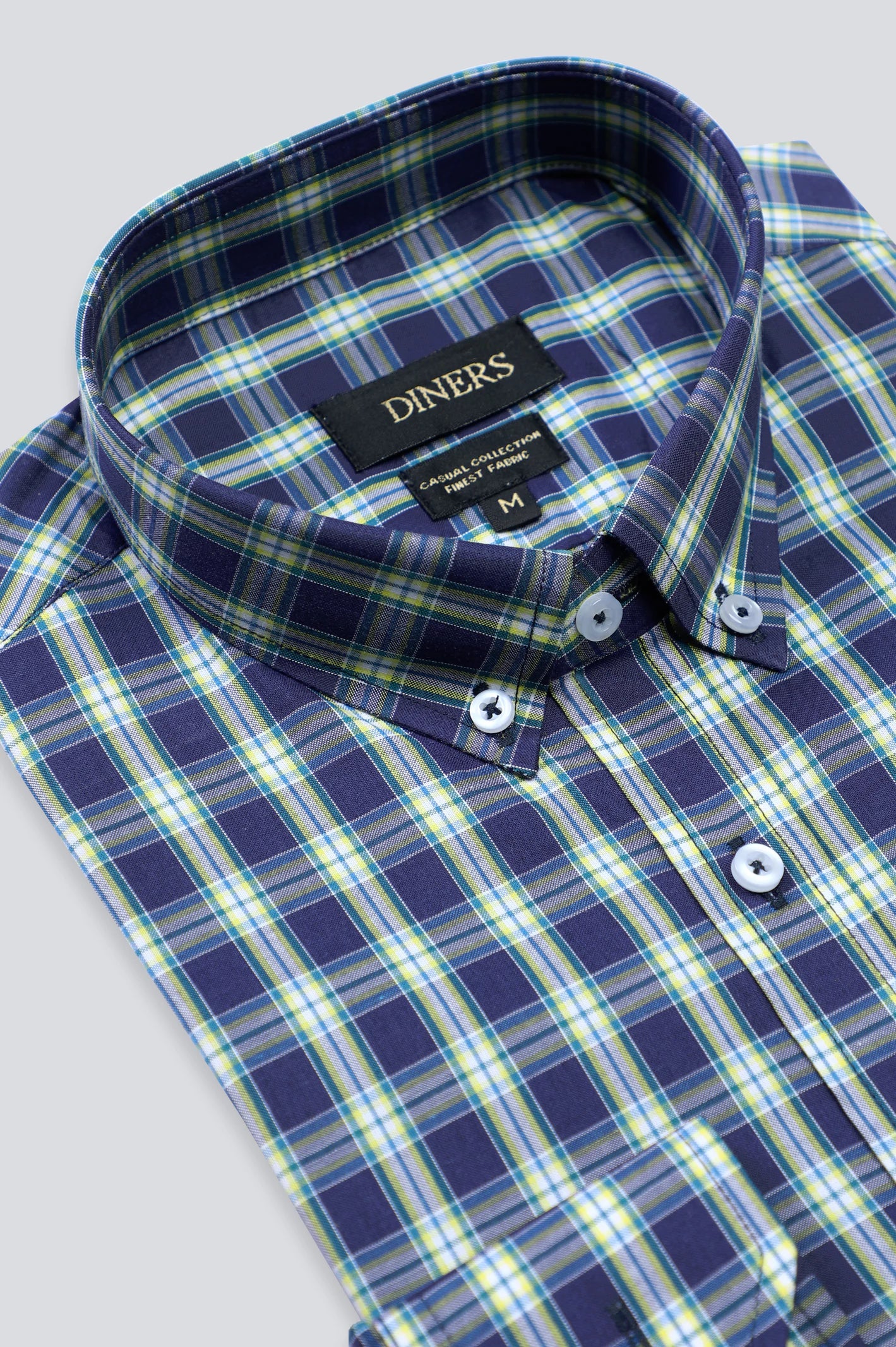 Multicolor Glen Plaid Check Casual Shirt - Image 2