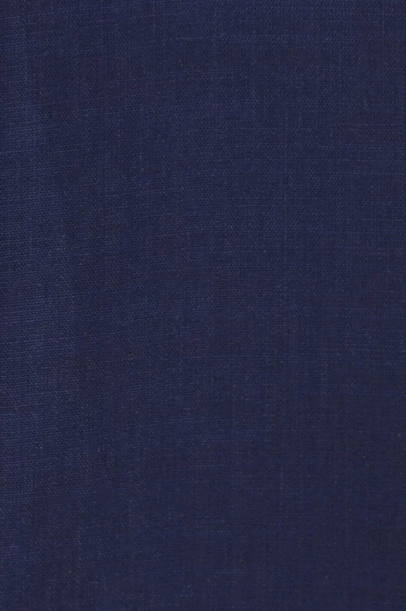 Navy Blue Self Textured Casual Shirt - Image 4