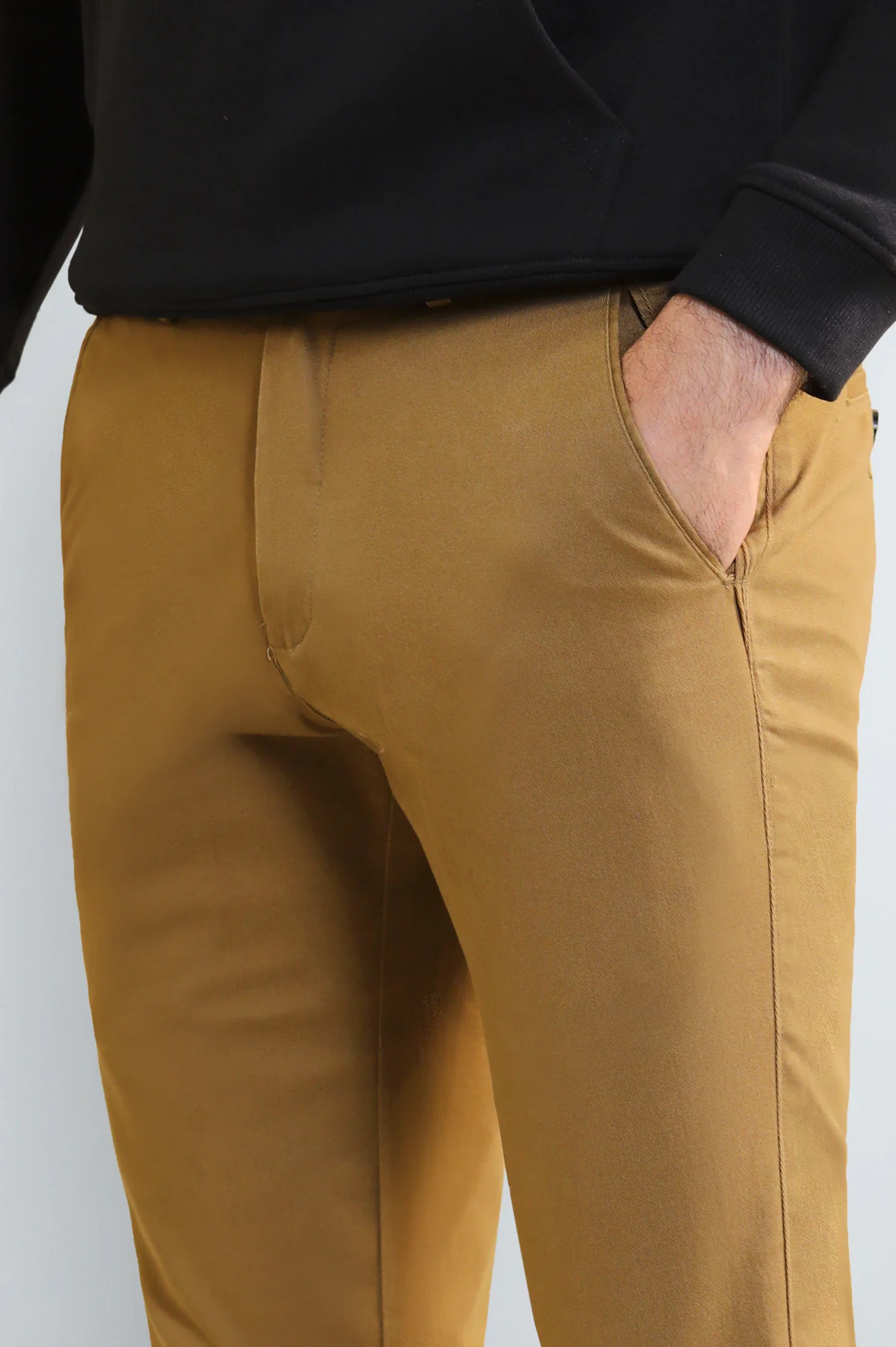 Camel Cotton Chino - Image 2