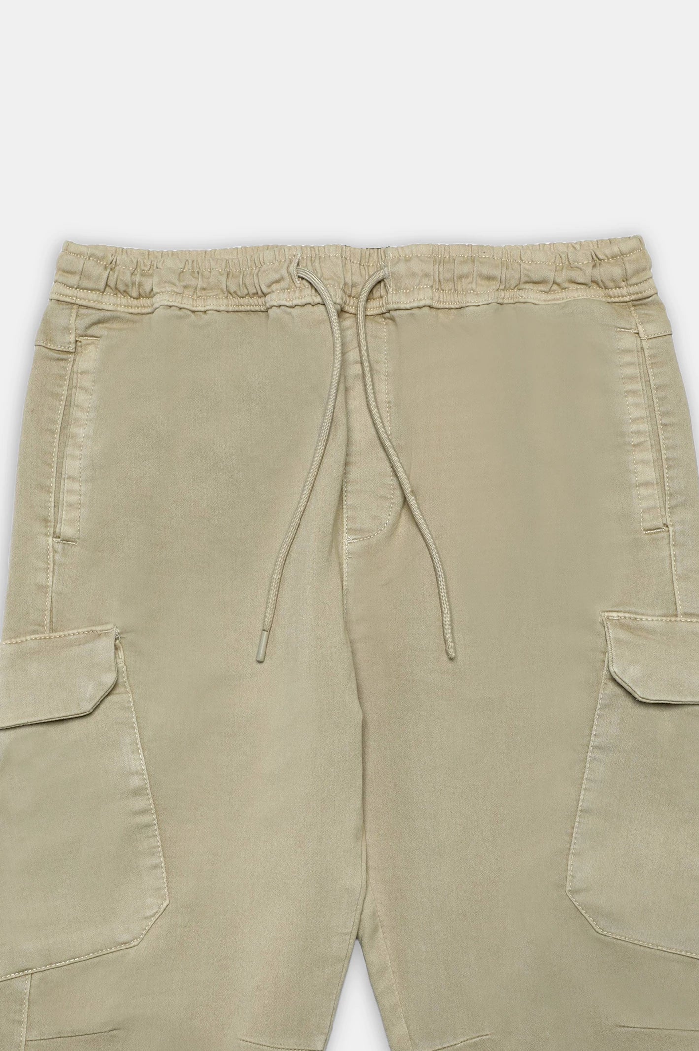 Beige Smart Fit Cargo Pants - Image 5