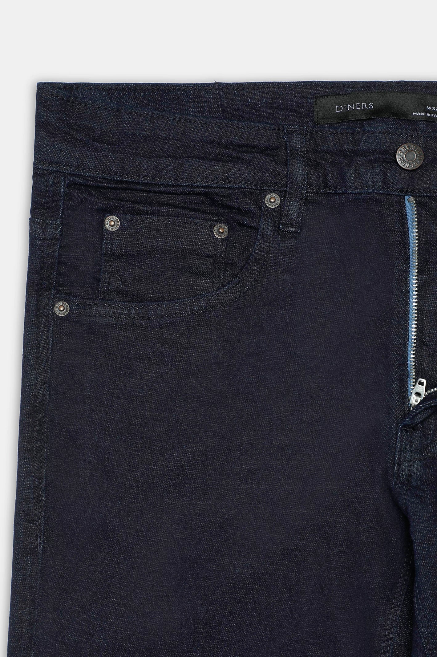 Dark Blue Slim Fit Jeans - Image 7