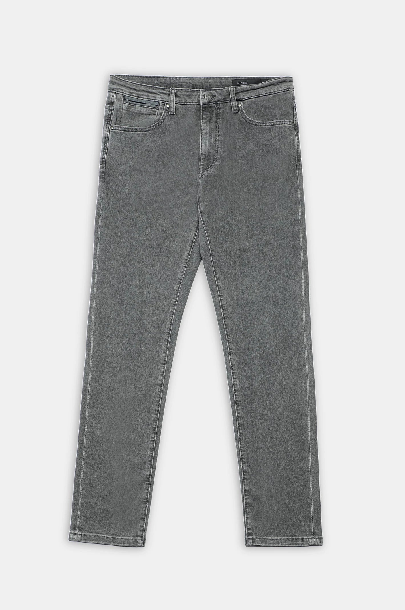 Grey Slim Fit Jeans - Image 4