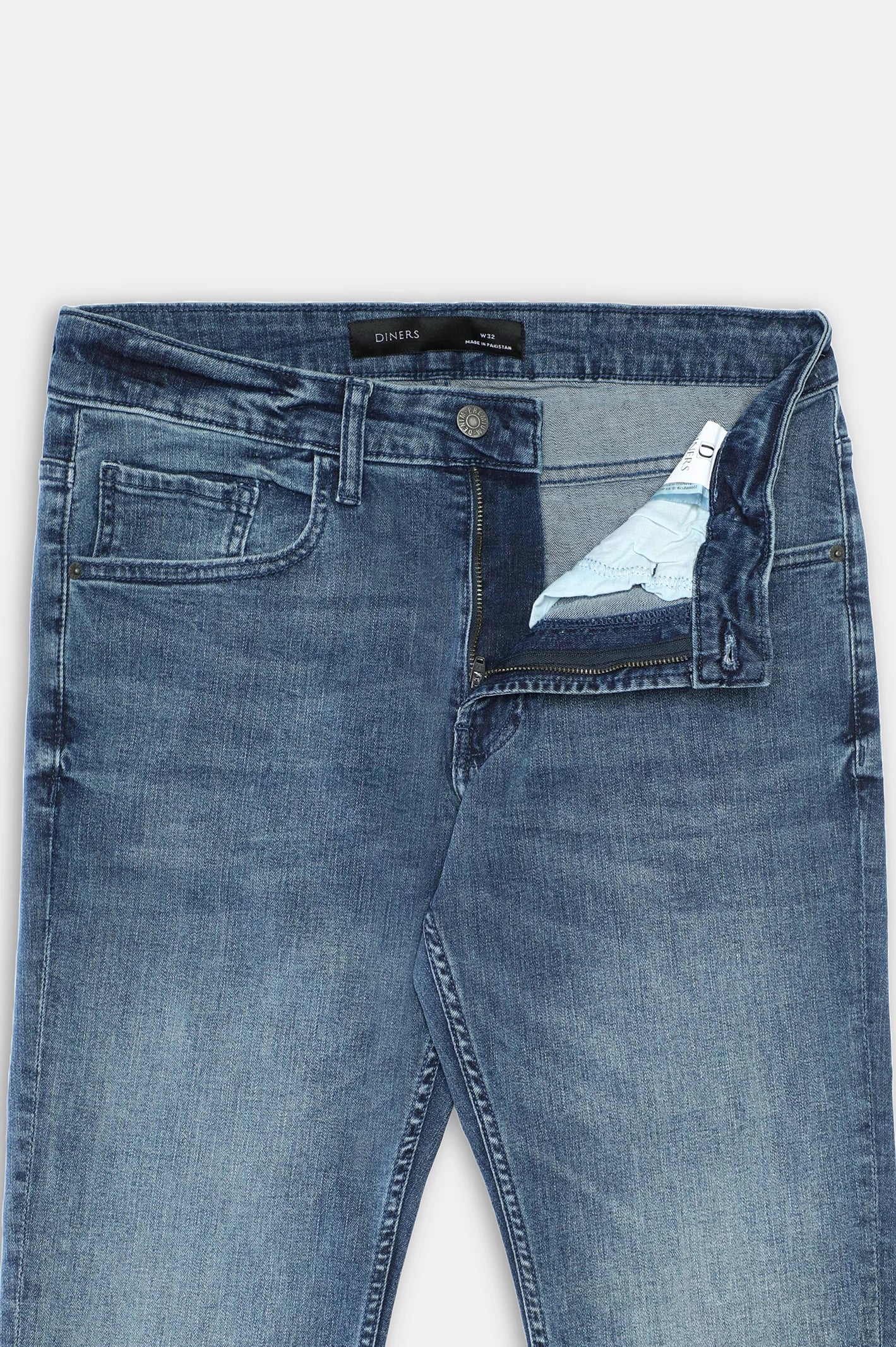 Dark Blue Slim Fit Jeans - Image 5