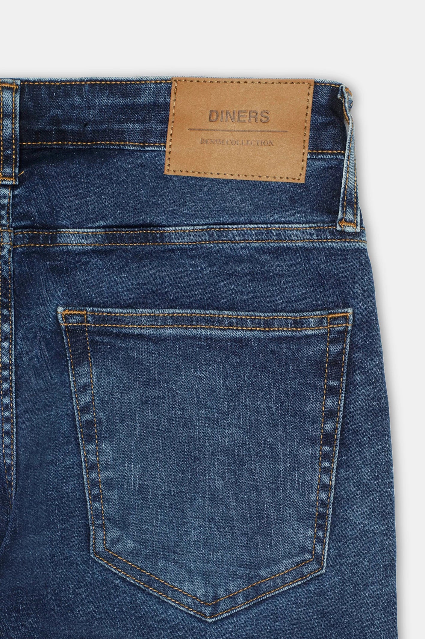 Dark Blue Slim Fit Jeans - Image 7