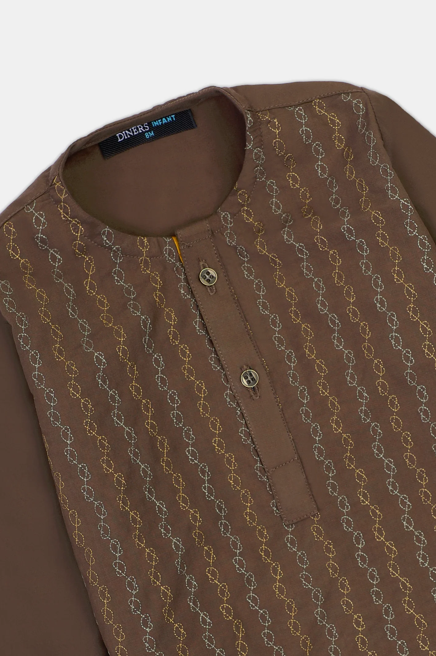 Brown Infant Kurta Shalwar - Image 2