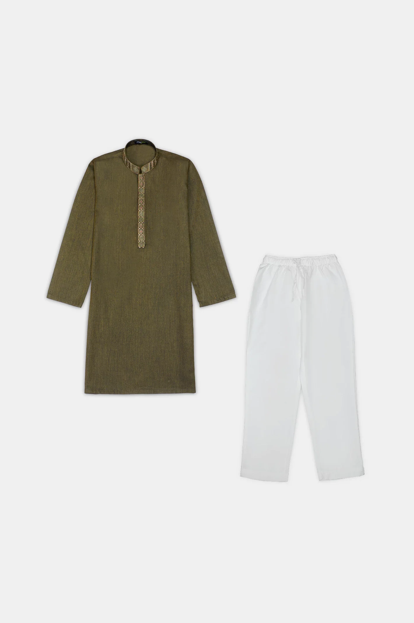 Dark Green Boys Kurta Pajama