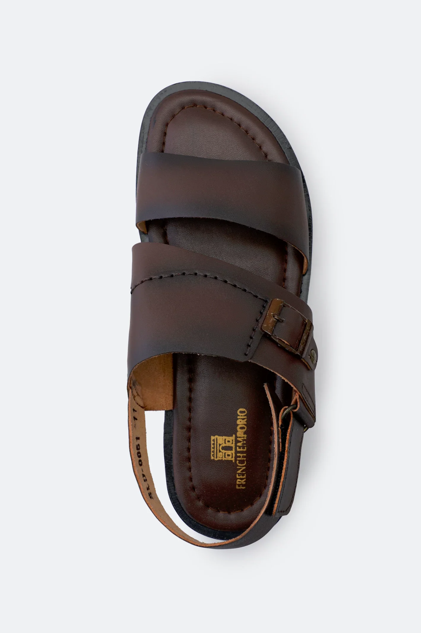 Brown Sandal for Men's - Image 3