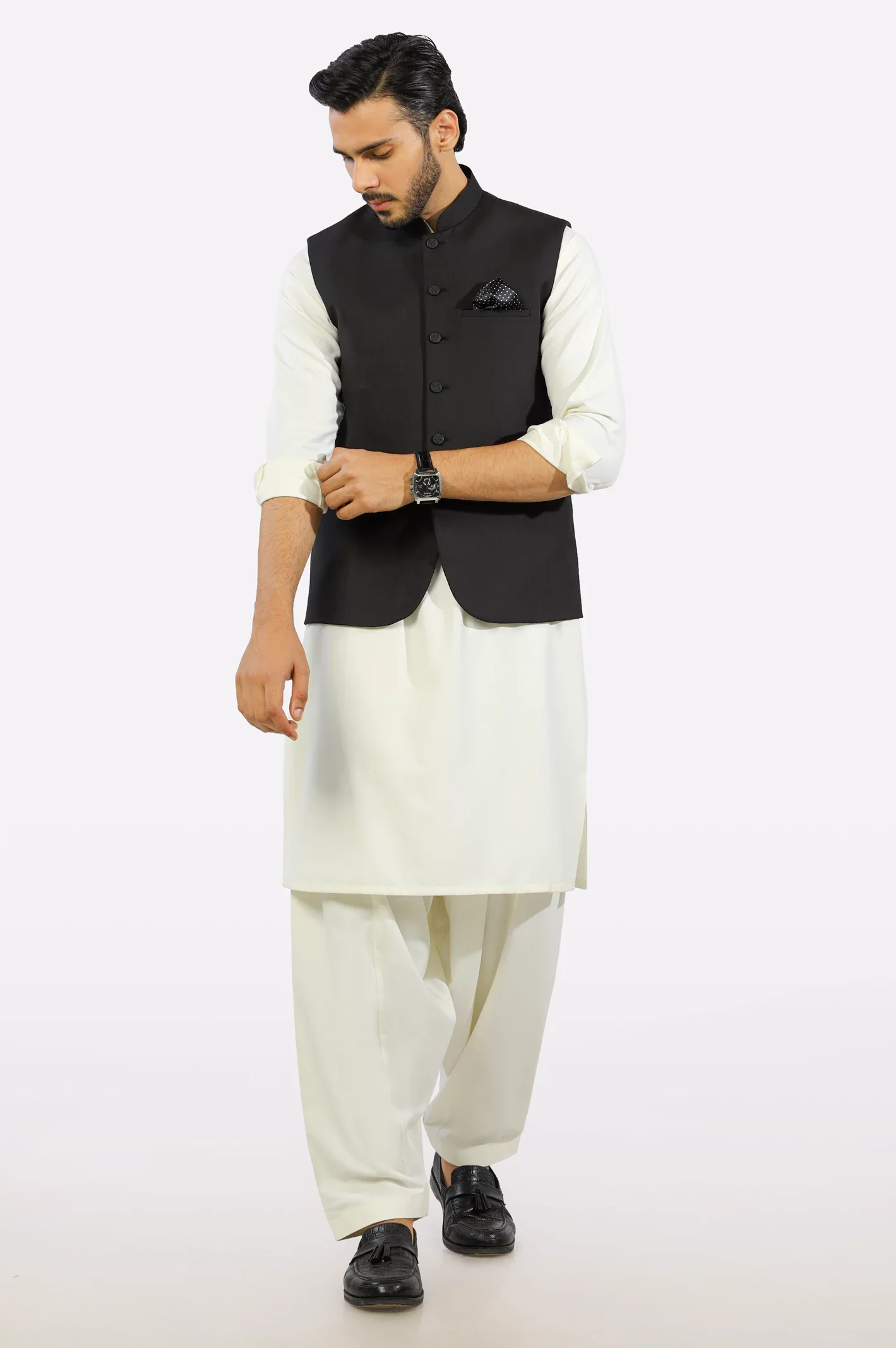 Black Waistcoat - Image 2