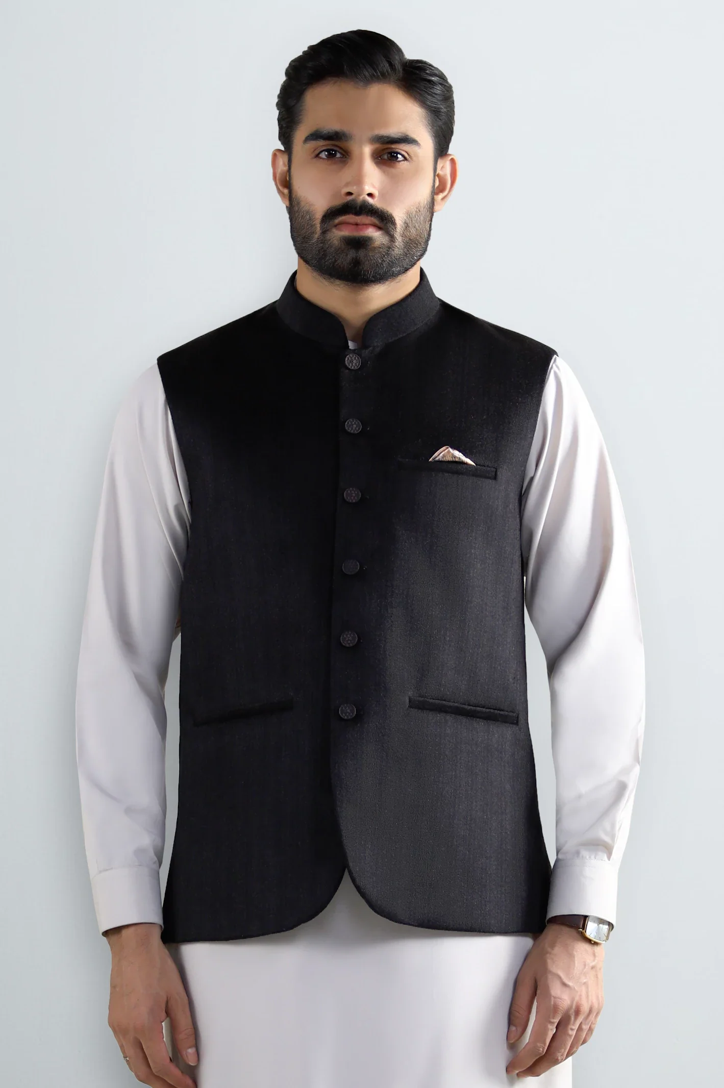 Coffee Brown Waistcoat