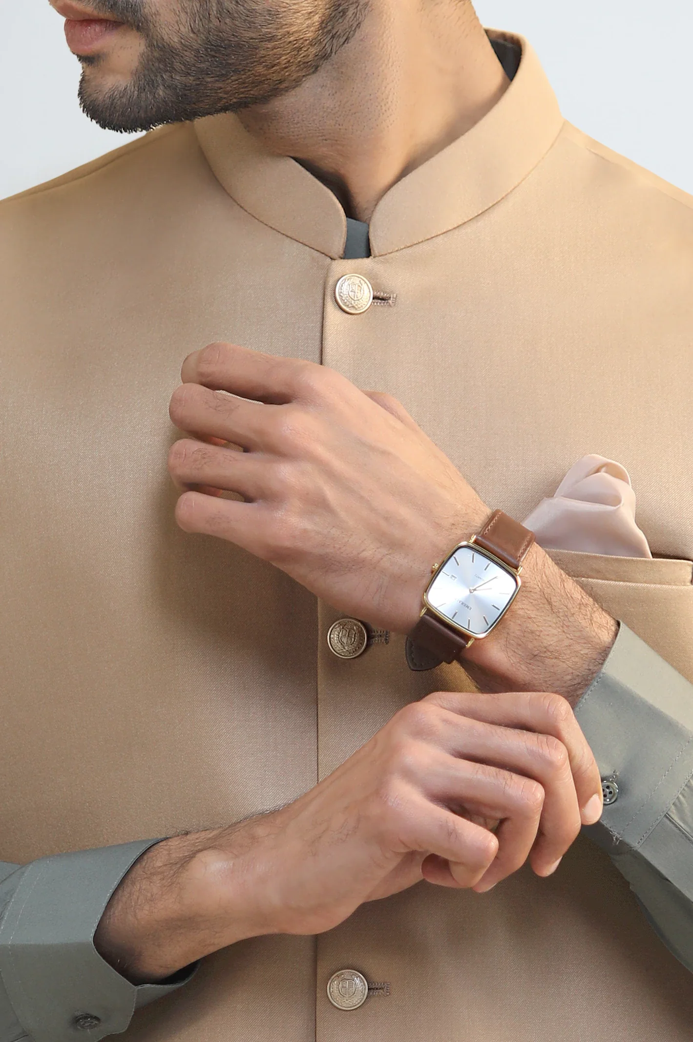 Beige Waistcoat - Image 3