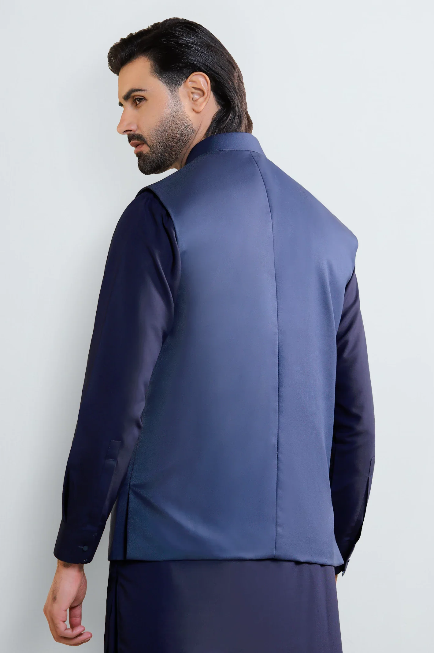 Blue Waistcoat - Image 3