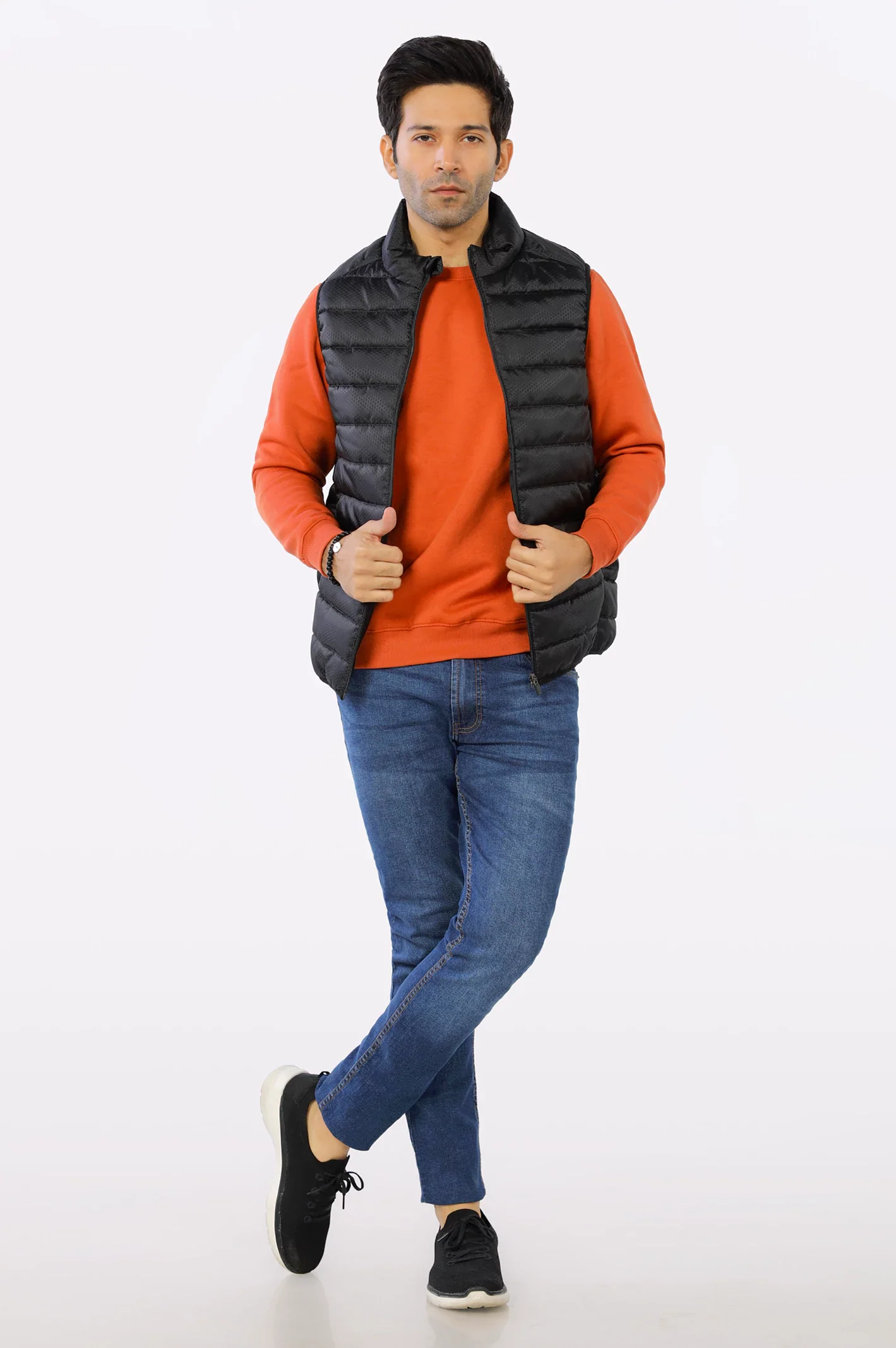 Black Sleeveless Jackets - Image 2