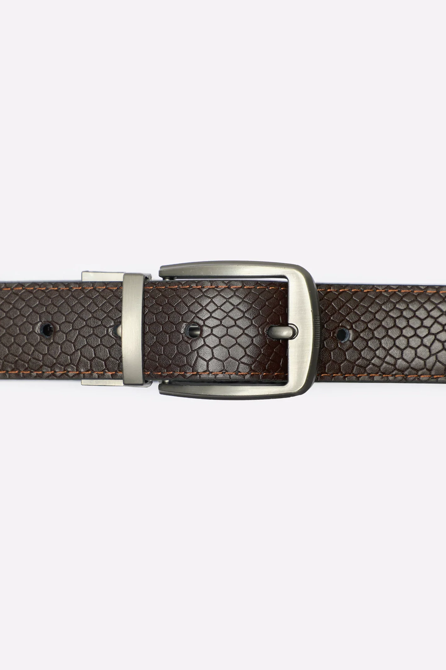 Black & Brown Men's Belt - Image 3