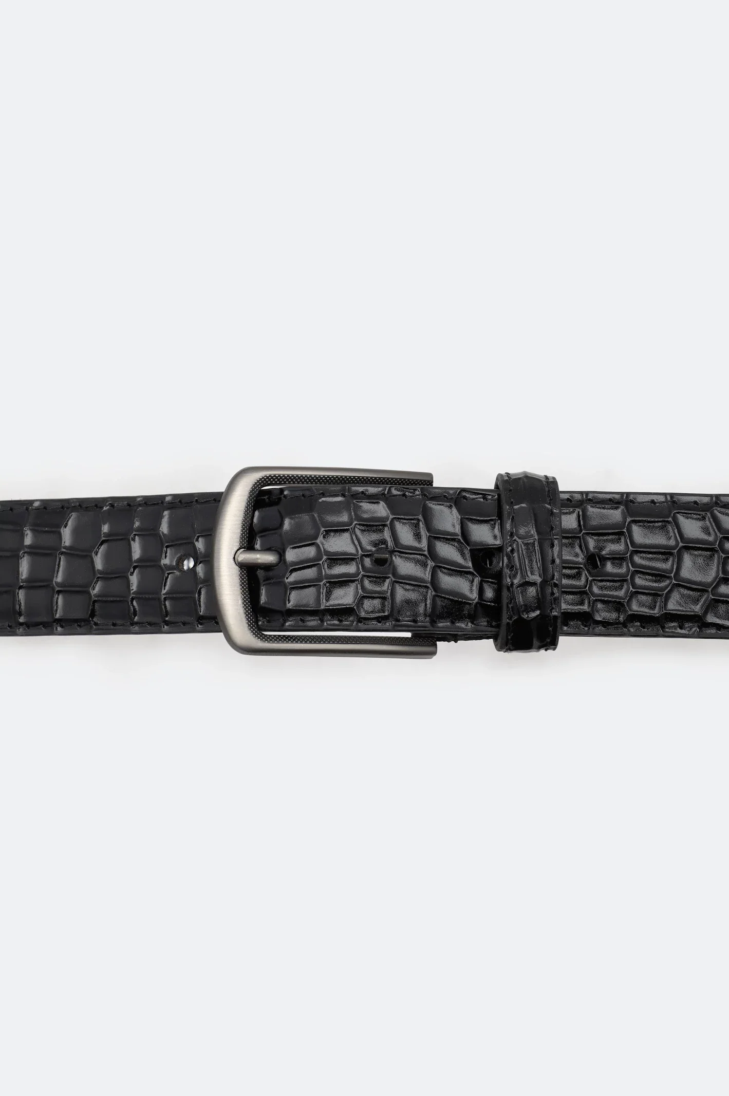 Black Men's Belt - Image 2