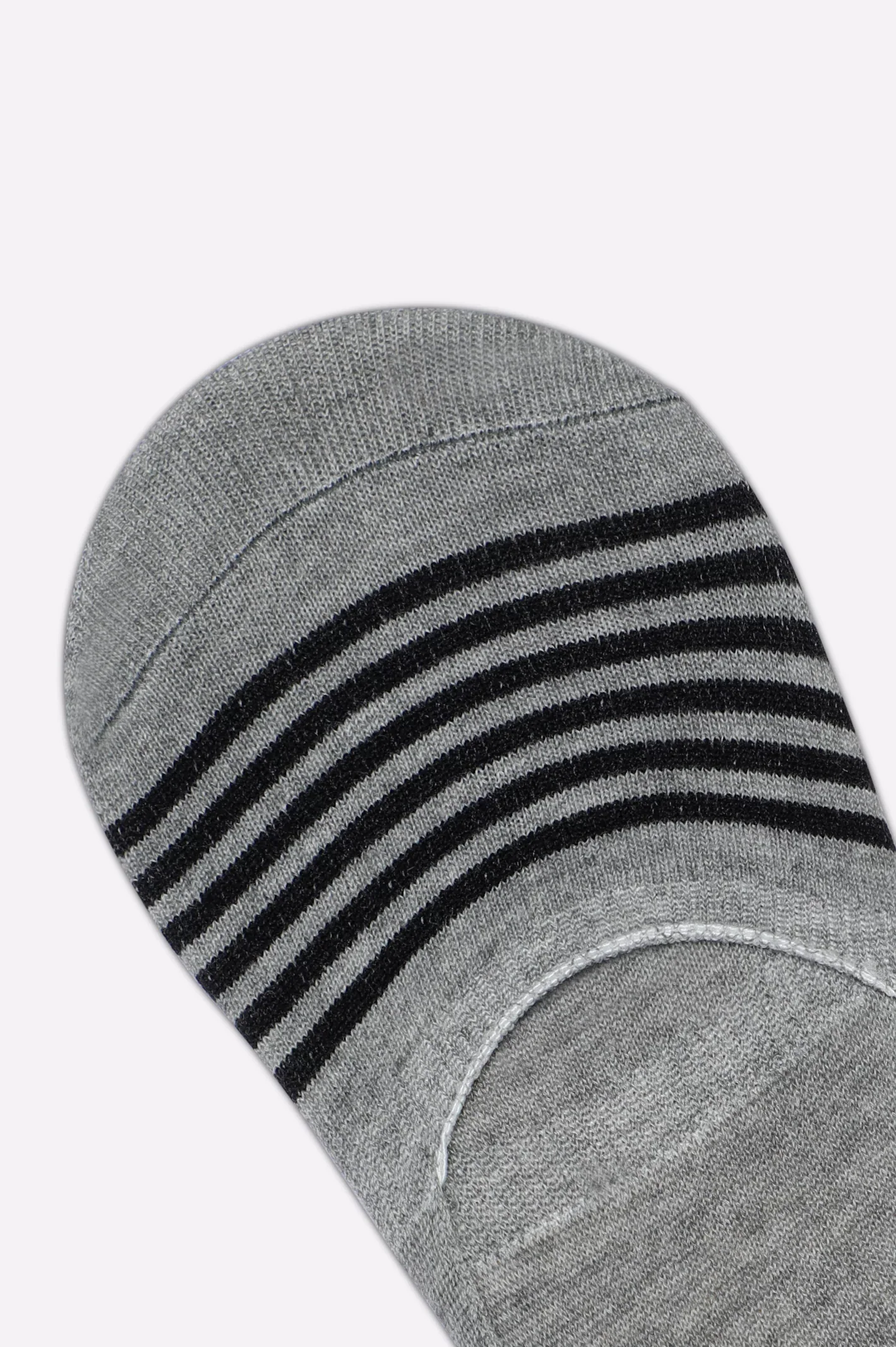 Heather Grey Hidden Socks - Image 2