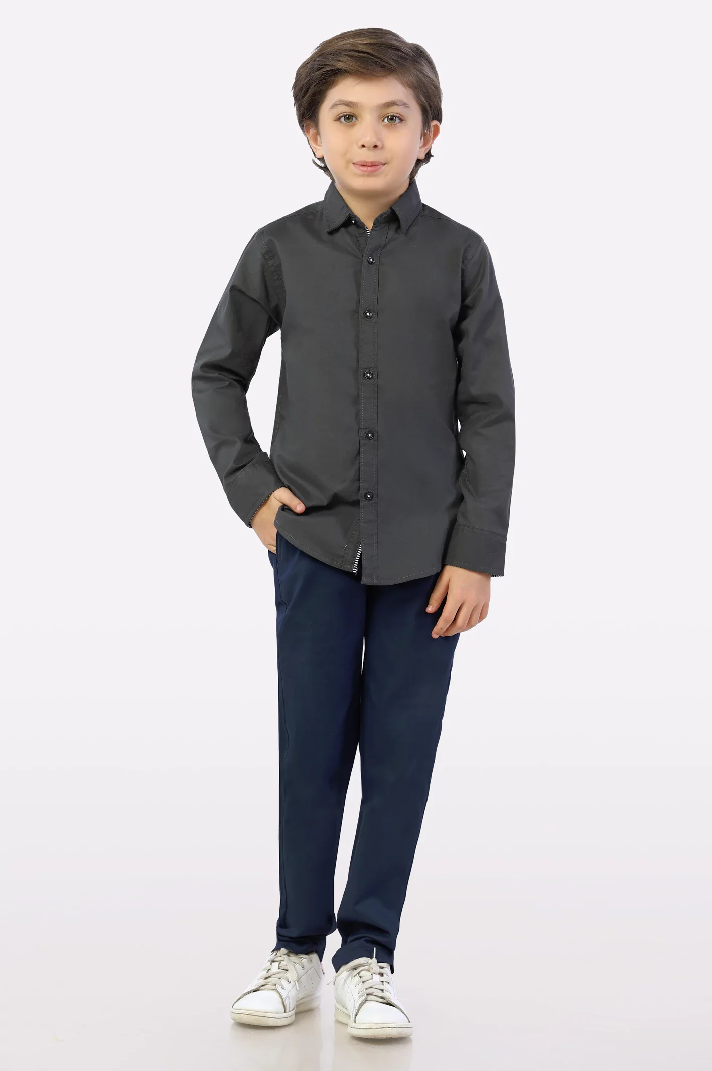 Plain Casual Shirt - Image 2