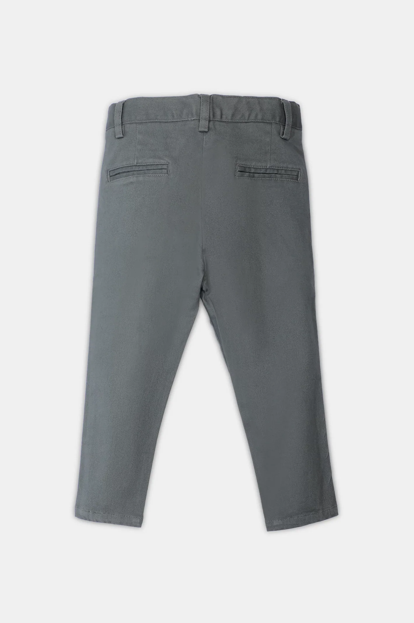 Grey Boys Chino Pants - Image 3