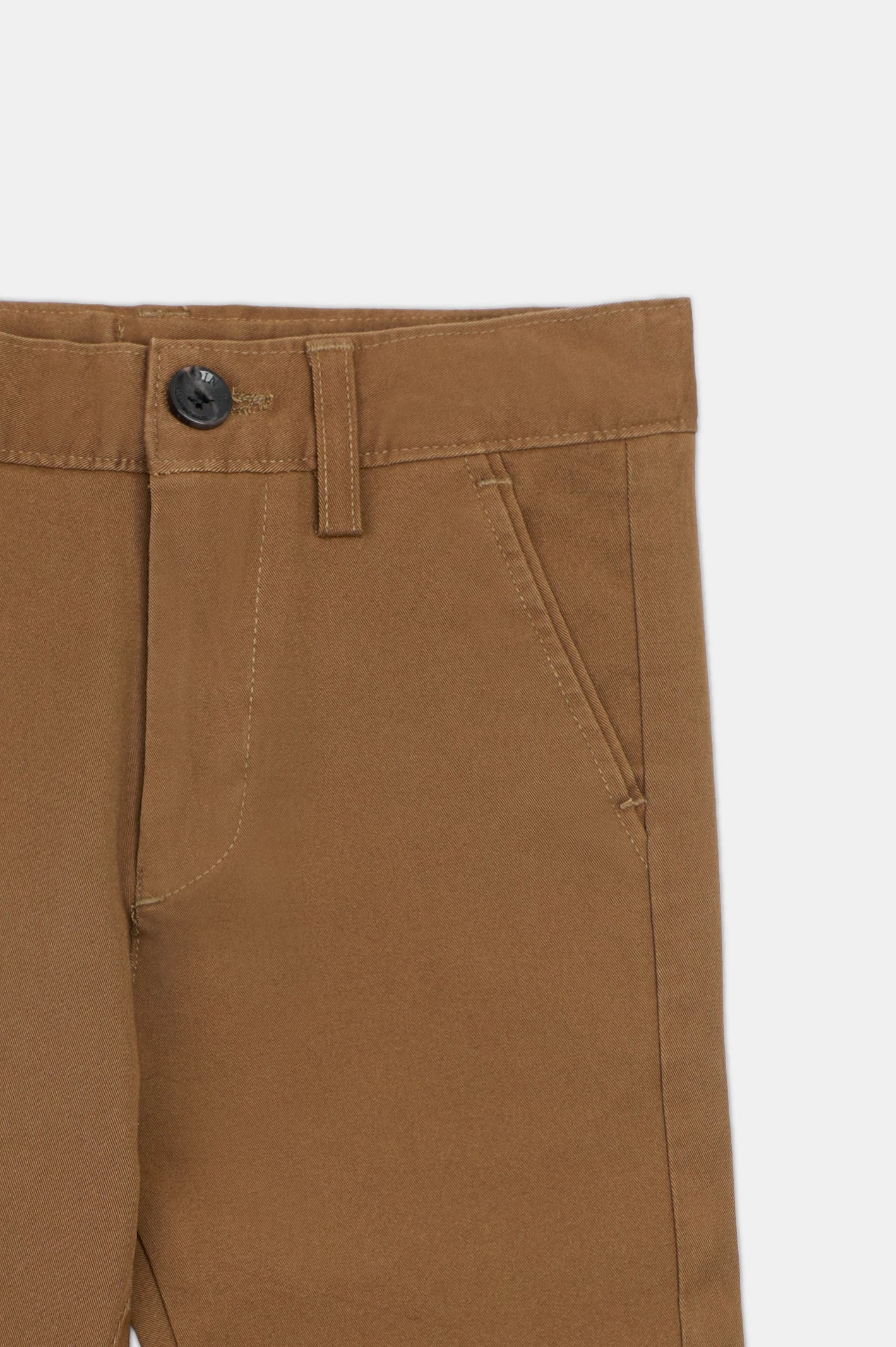 Brown Boys Cotton Chinos - Image 3