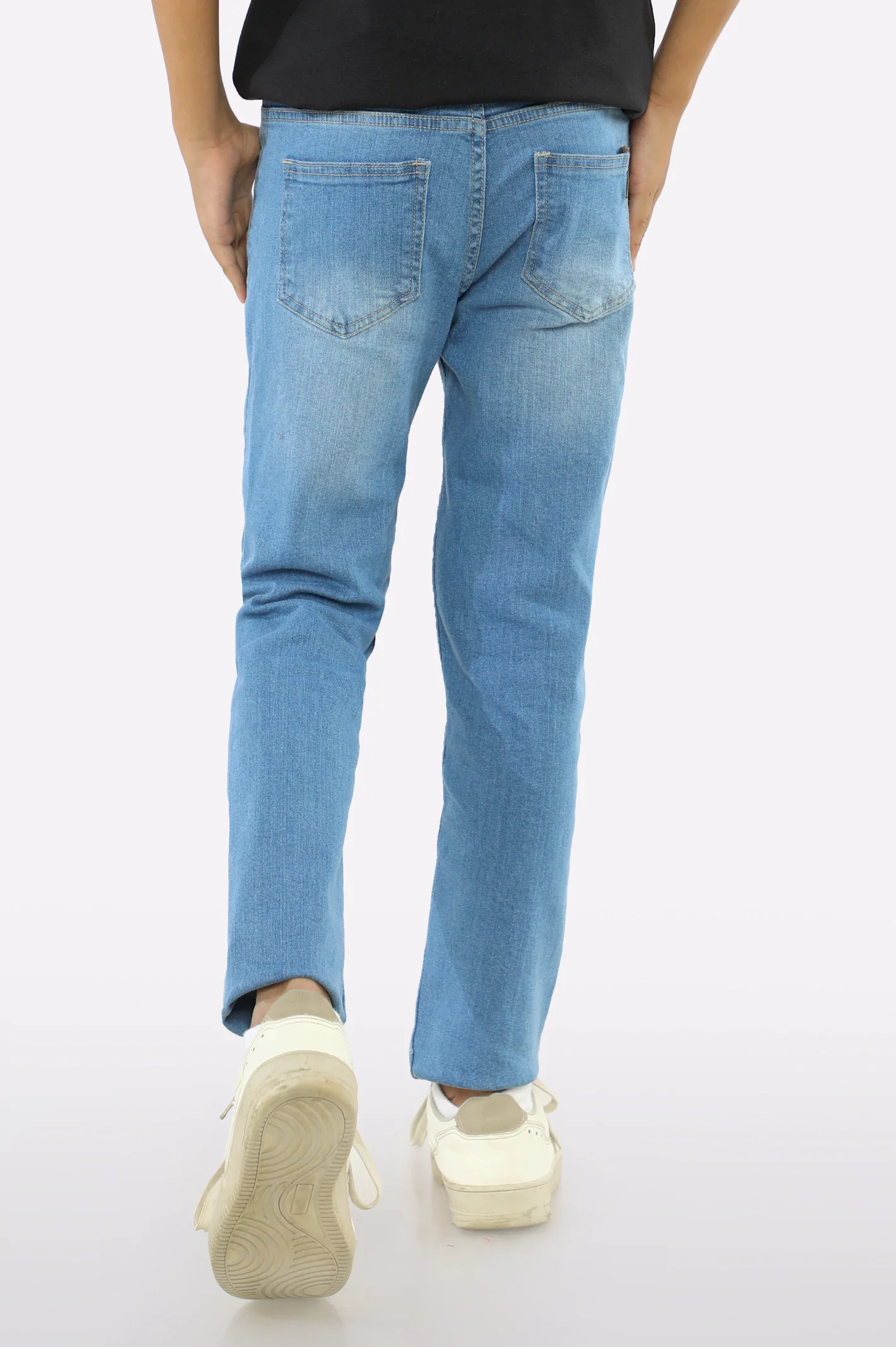 Light Blue Denim Jeans - Image 3
