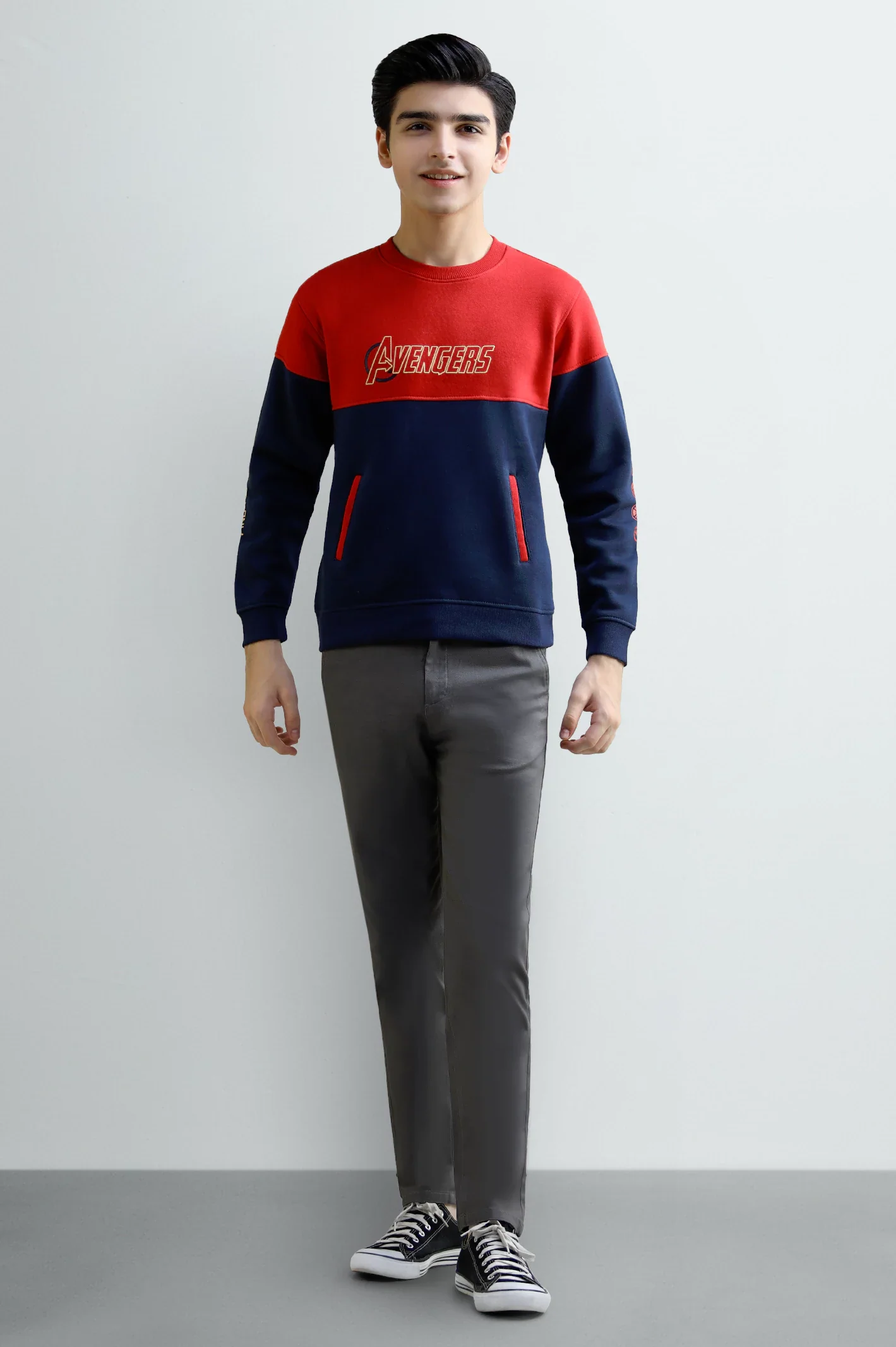Avengers Graphic Boys Sweatshirt - Image 2