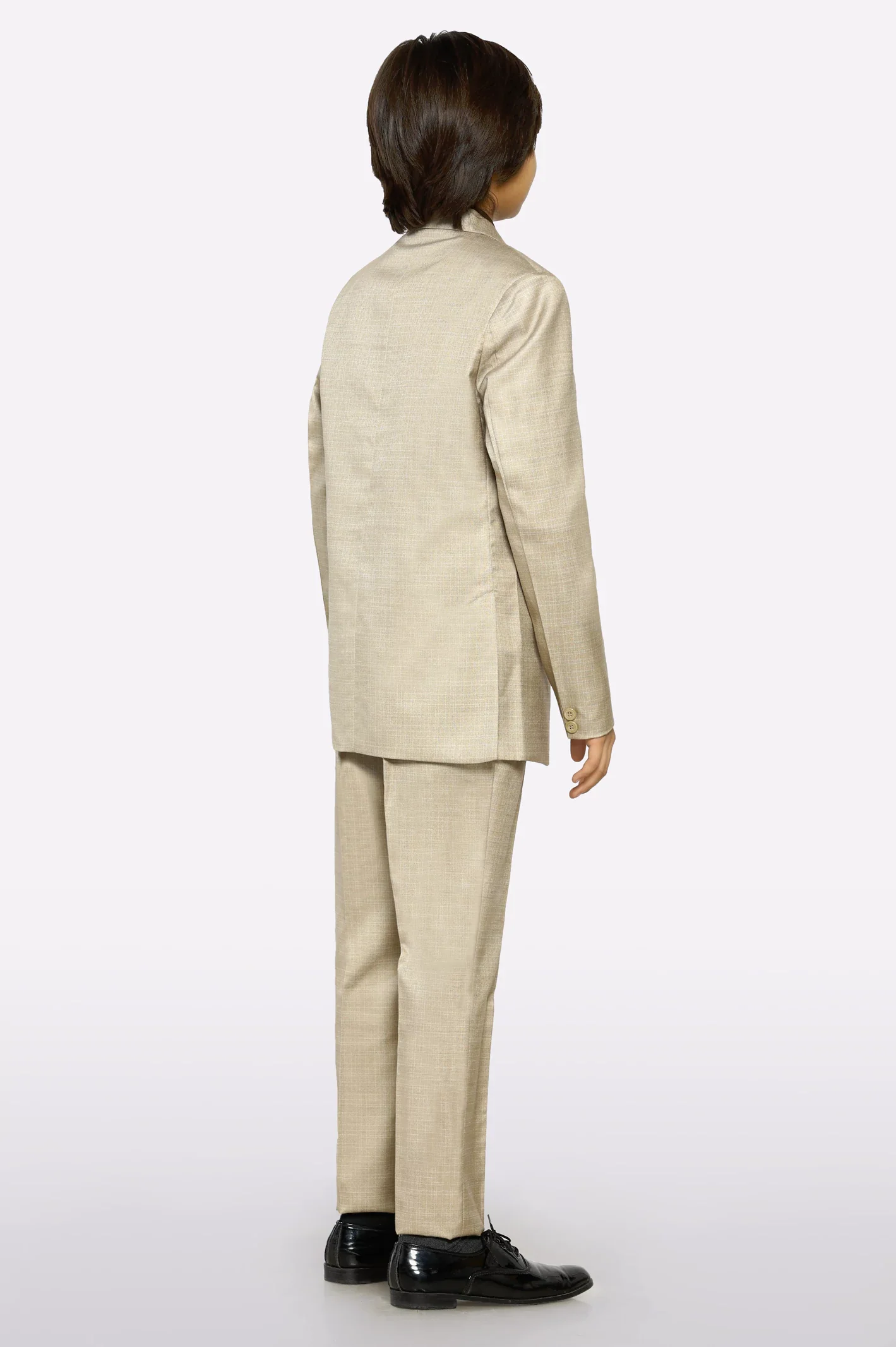 Boys 3-Piece Suiting Set in Fawn - Image 3