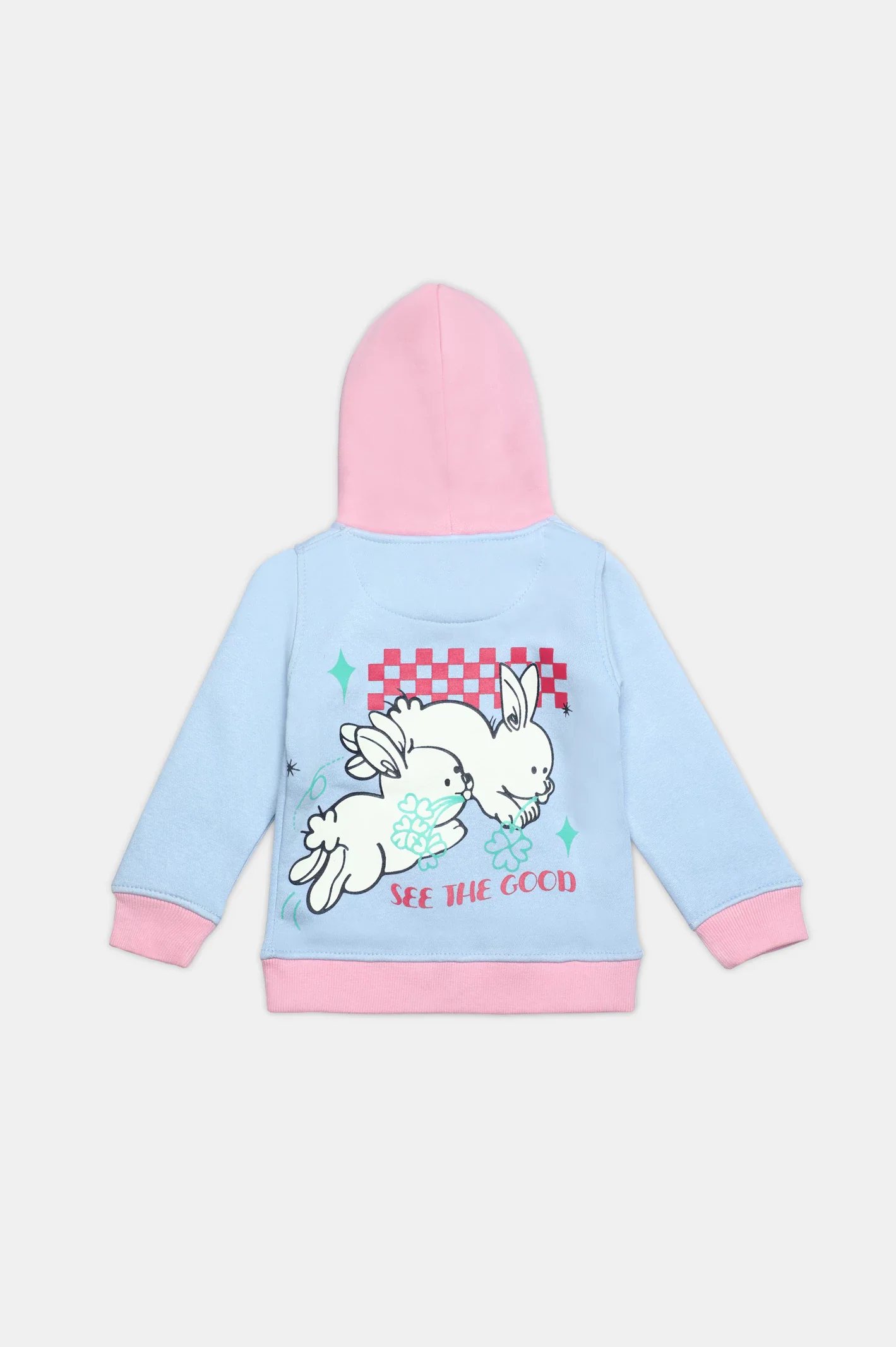 Graphic Printed Girls Hoodie - Image 3