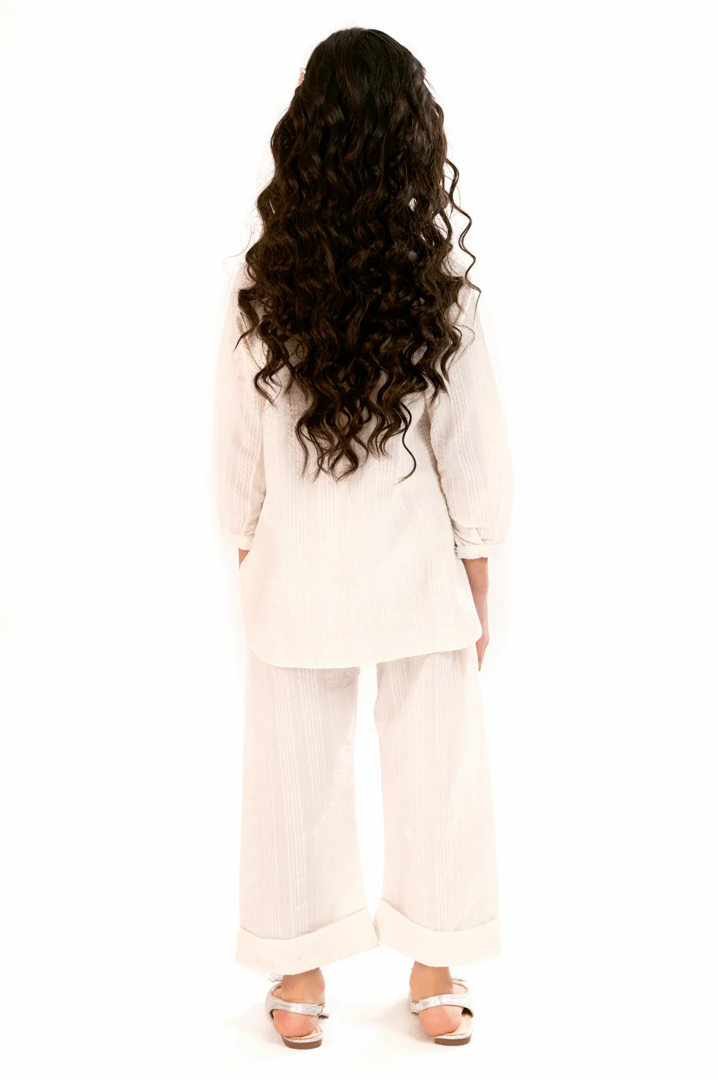 White Stylised Girls 2PC - Image 4