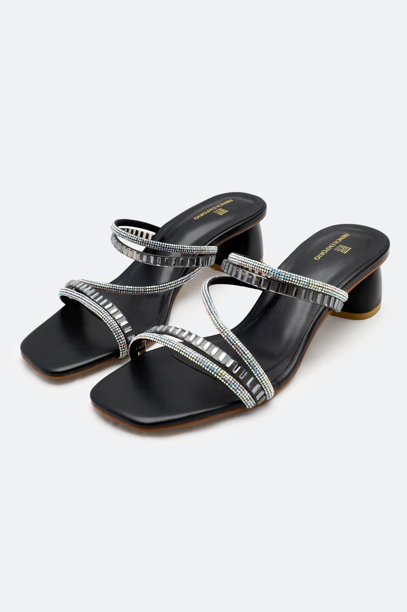 Black Ladies Formal Block Heel - Image 4
