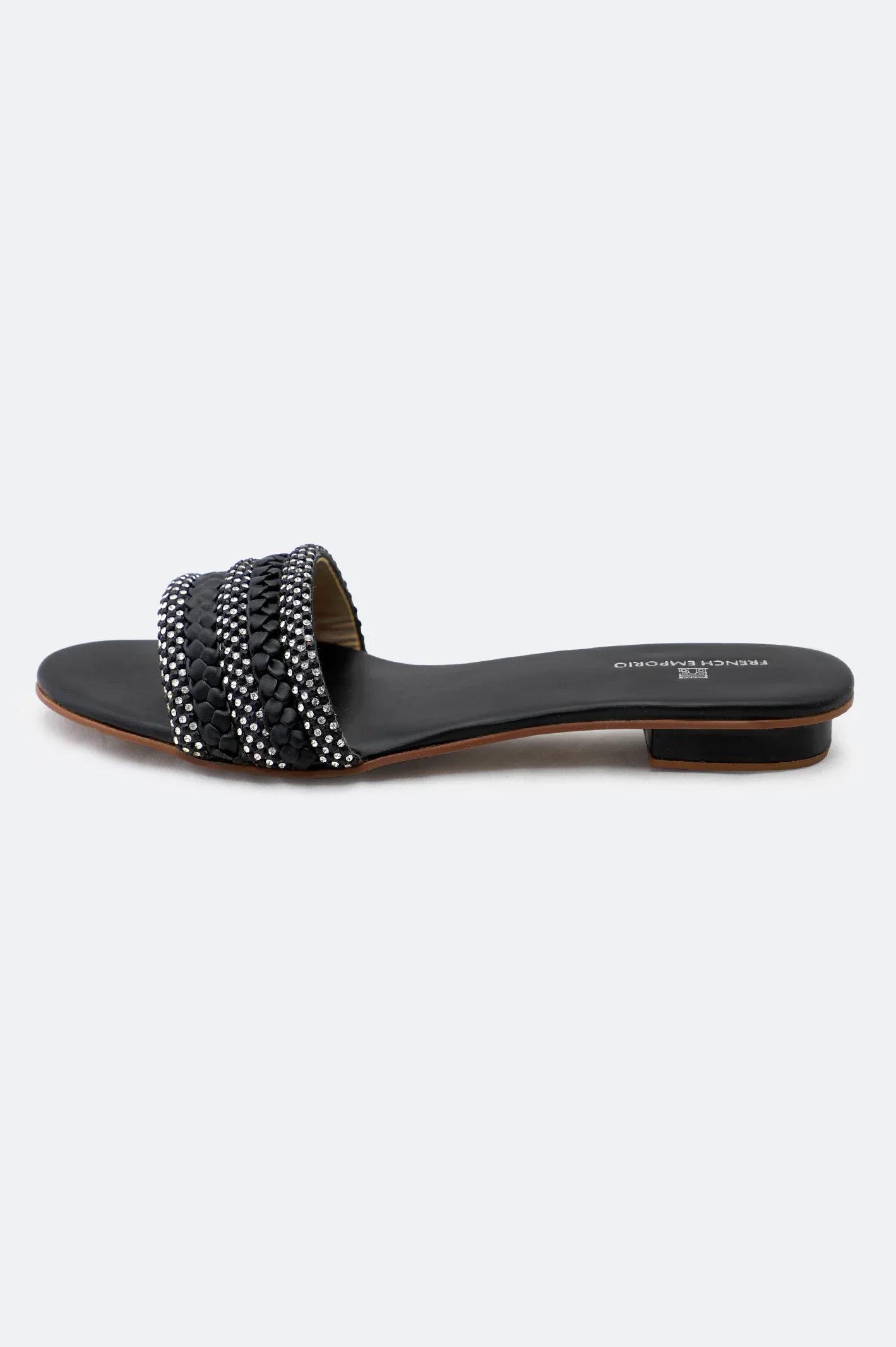 Black Ladies Casual Slippers - Image 3