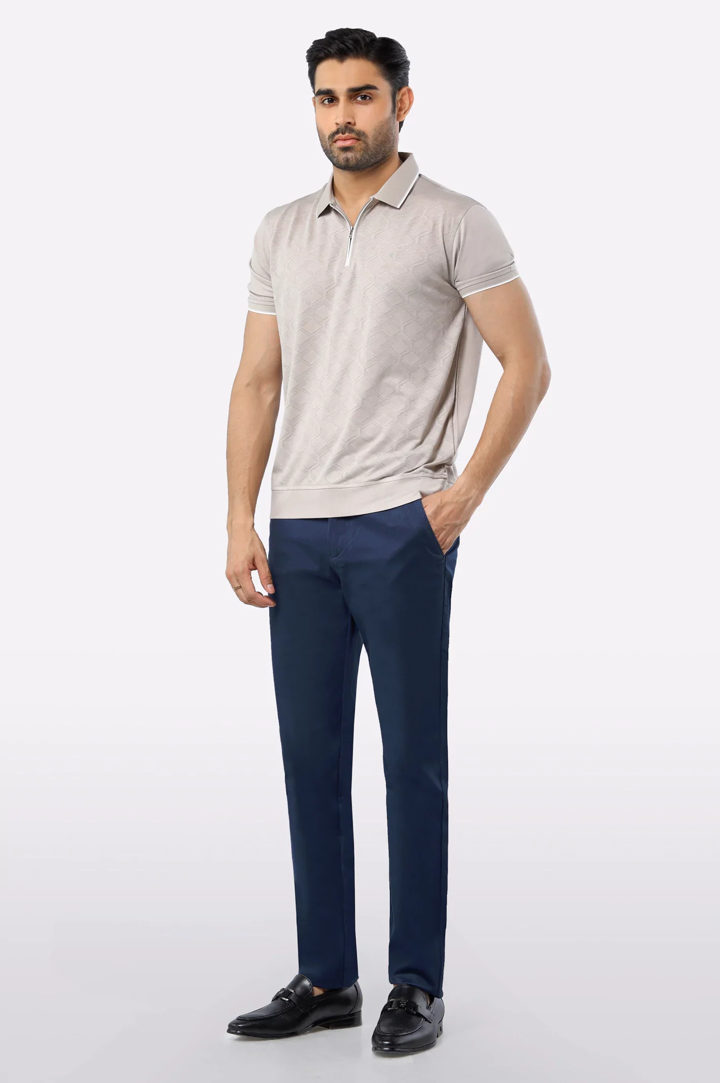 Sand Mercerized Polo - Image 2