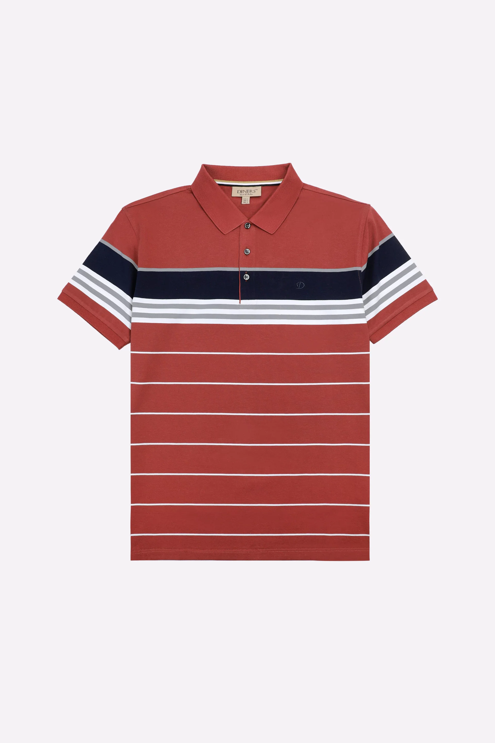 Maroon Yarn Dyed Polo - Image 6