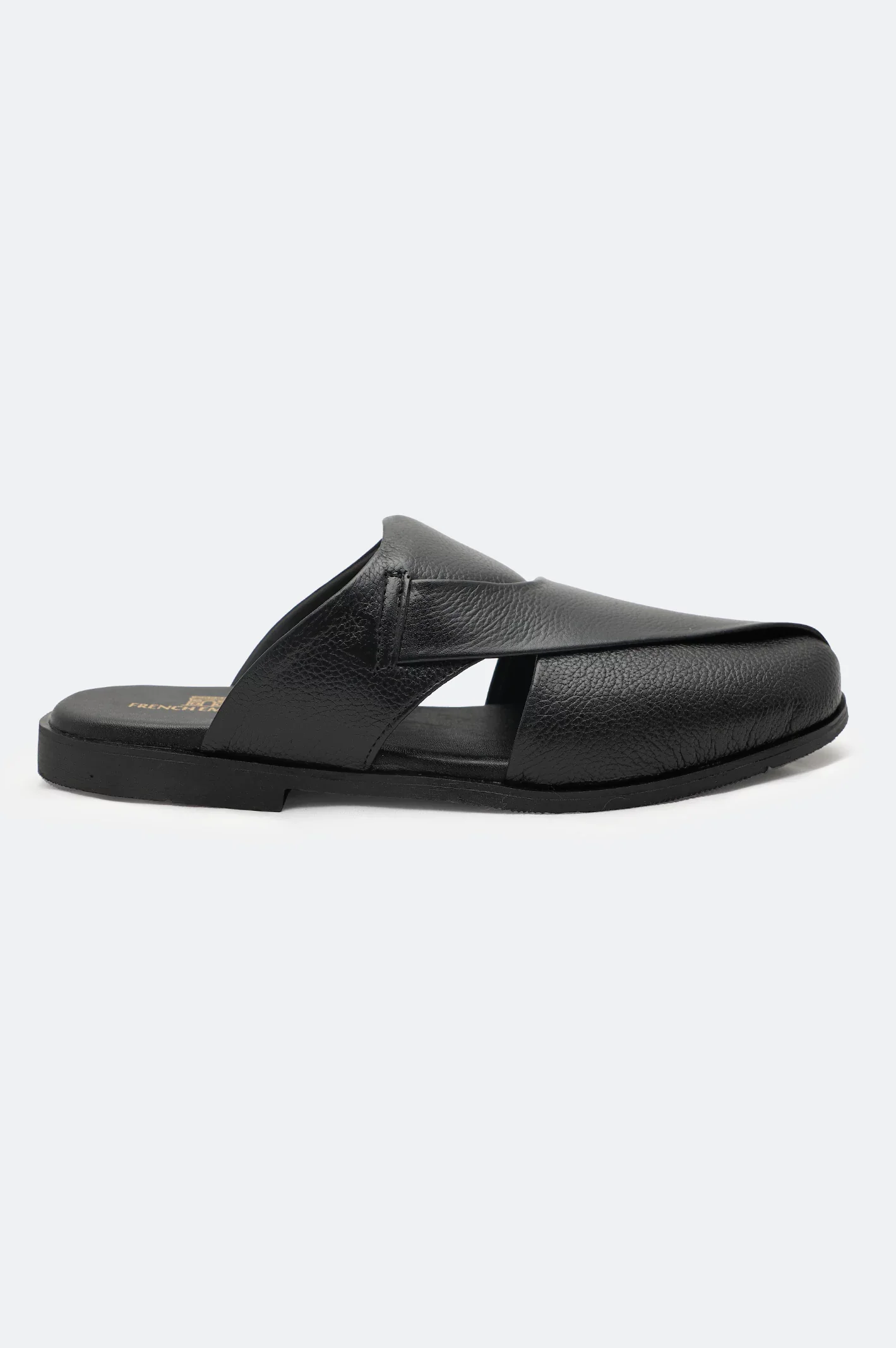 Black Casual Peshawari Sandal - Image 2