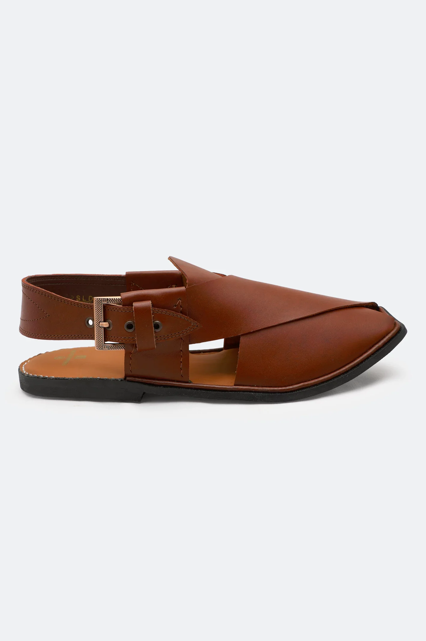 Brown Casual Peshawari Sandal - Image 2
