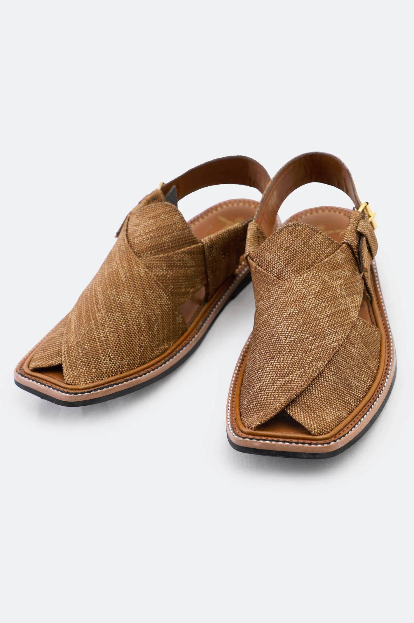 Tan Casual Peshawari Sandal
