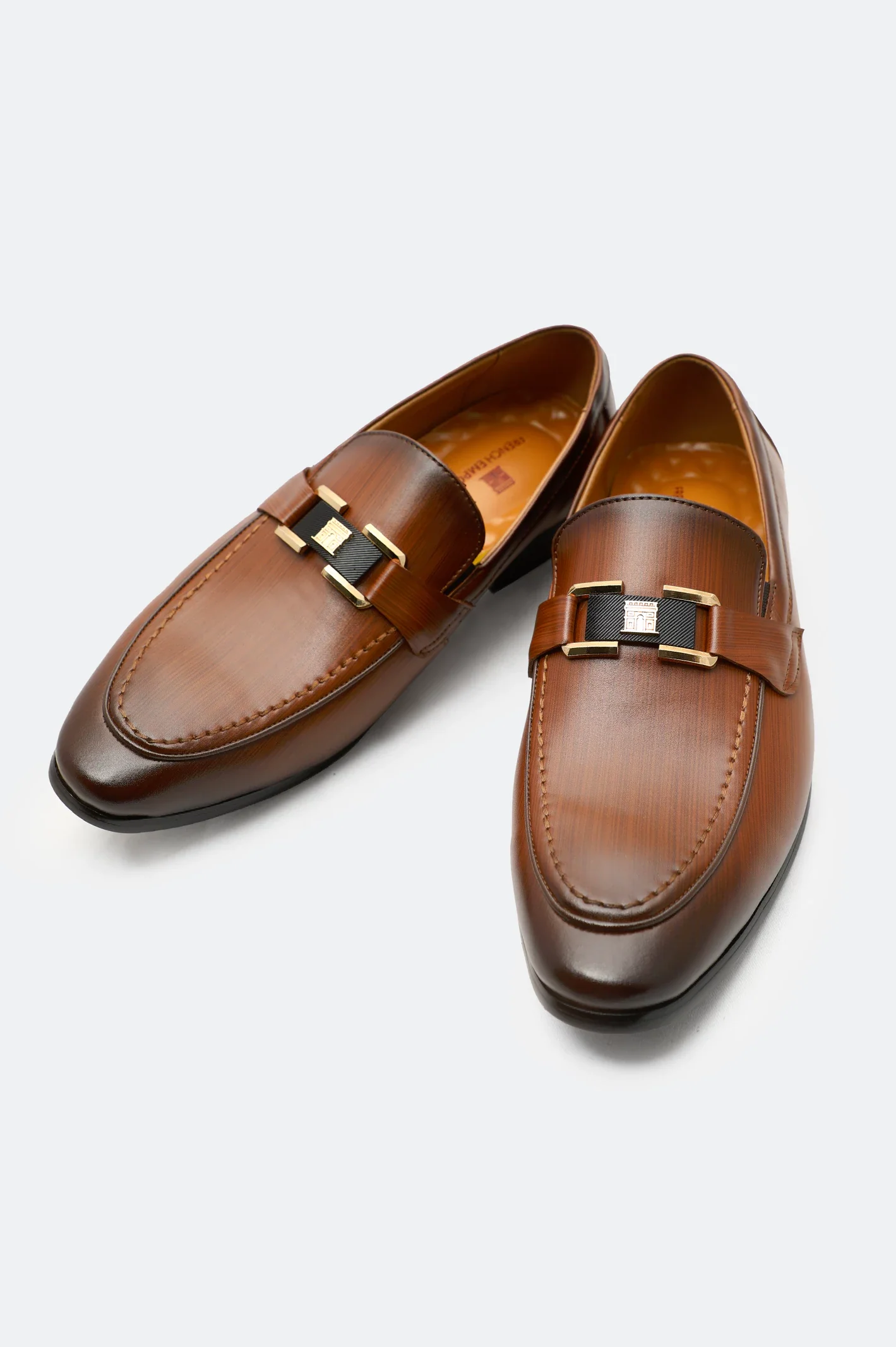 Coffee Men Formal Moccassins - Image 4