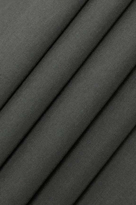 Charcoal Wash & Wear Fabric