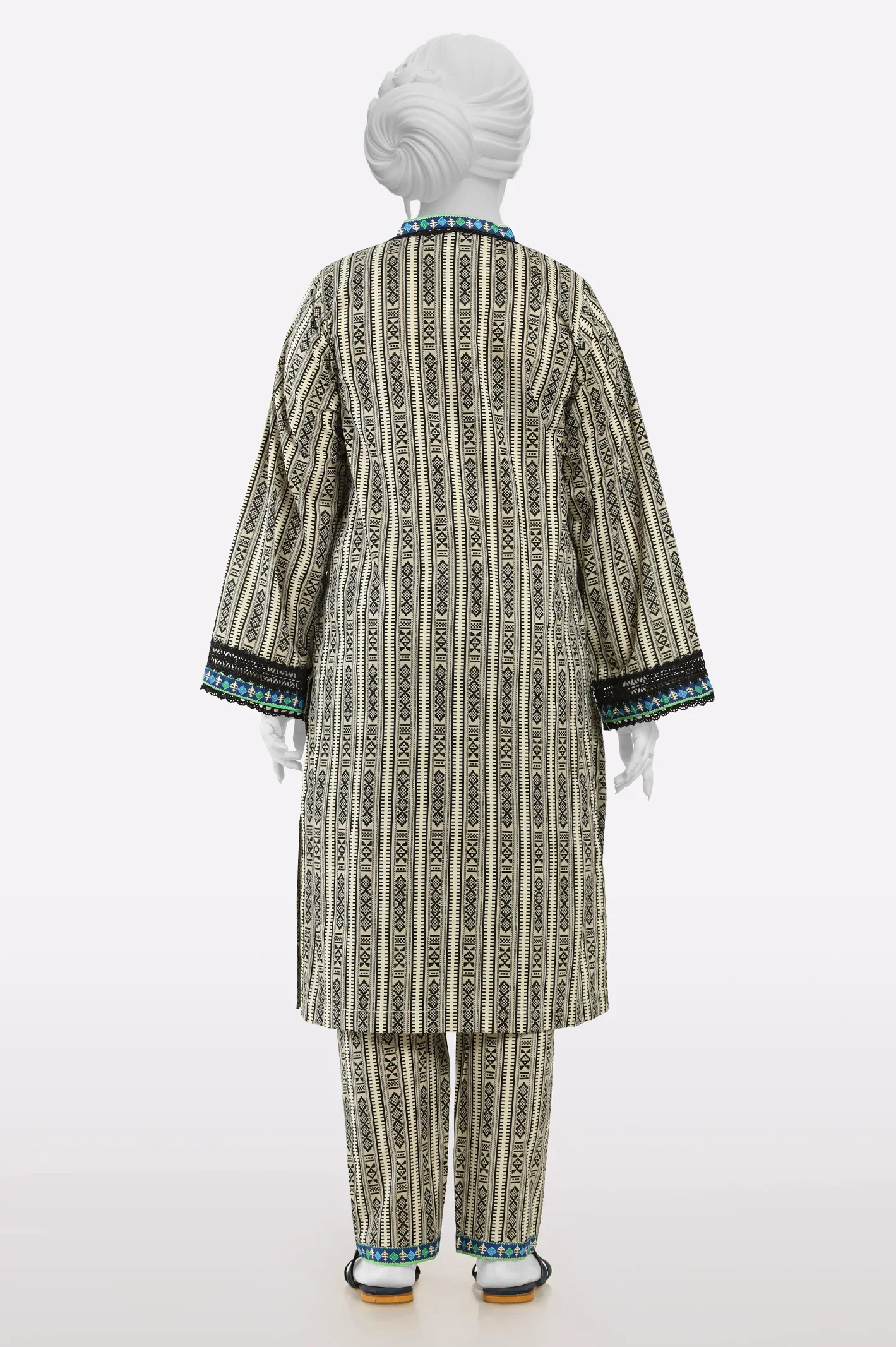 Black Printed 2PC - Image 3