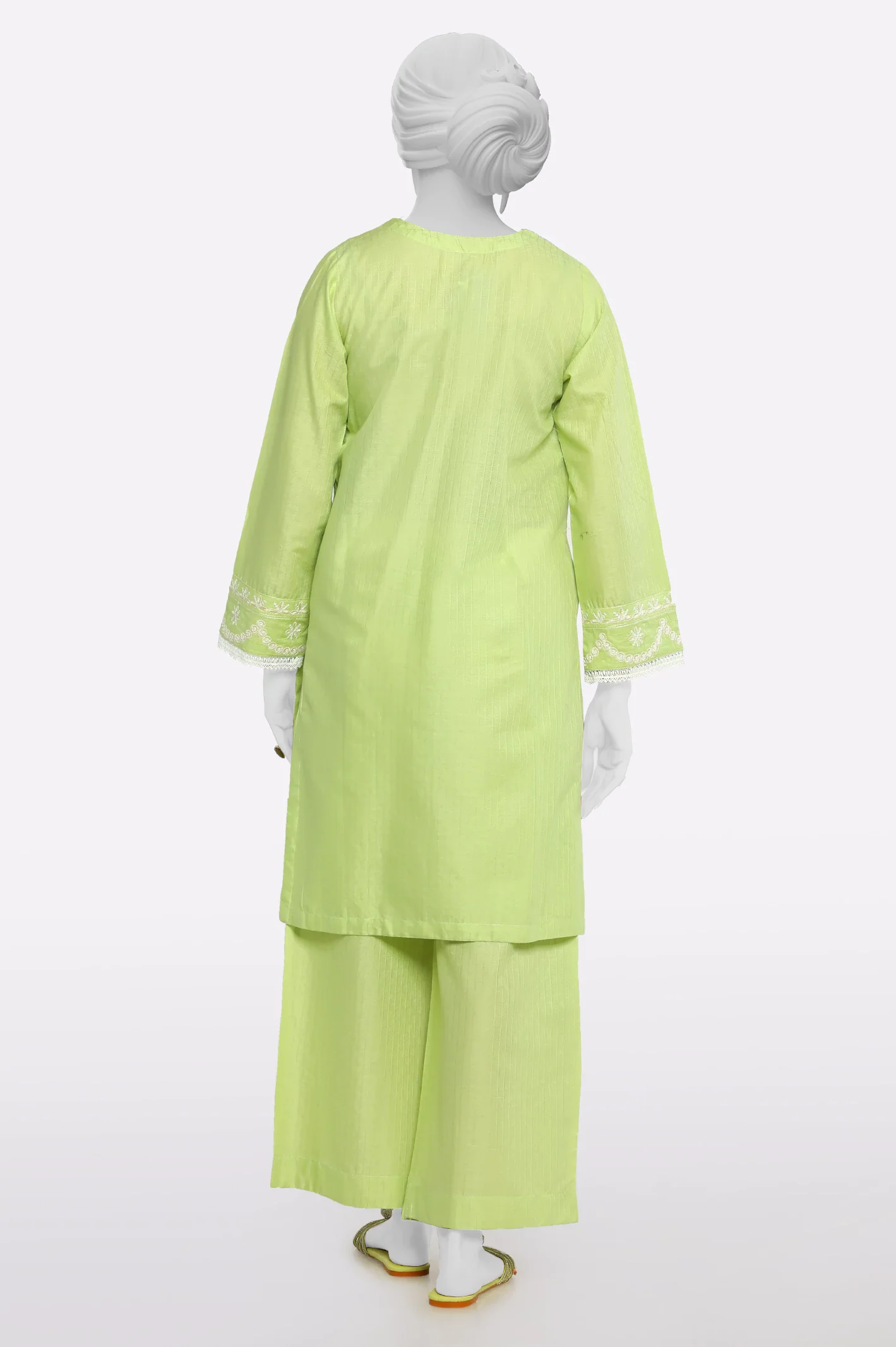 Light Green Embroidered 2PC - Image 3