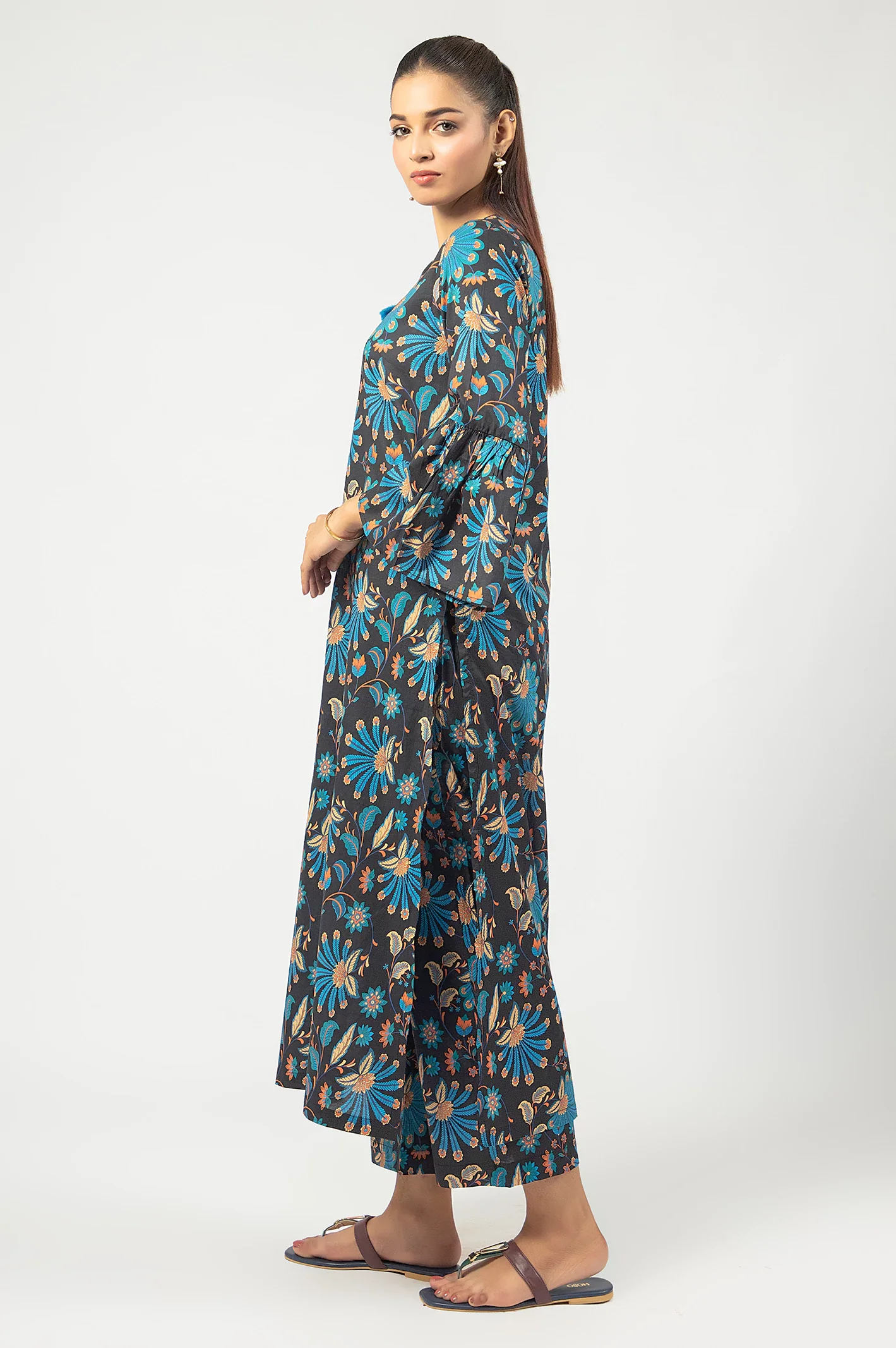 Black Printed 2PC - Image 3